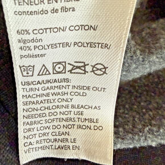 Eddie Bauer Mens Large Gray Sweatshirt Hoodie Activewear Athleisure Outdoors - Picture 5 of 11